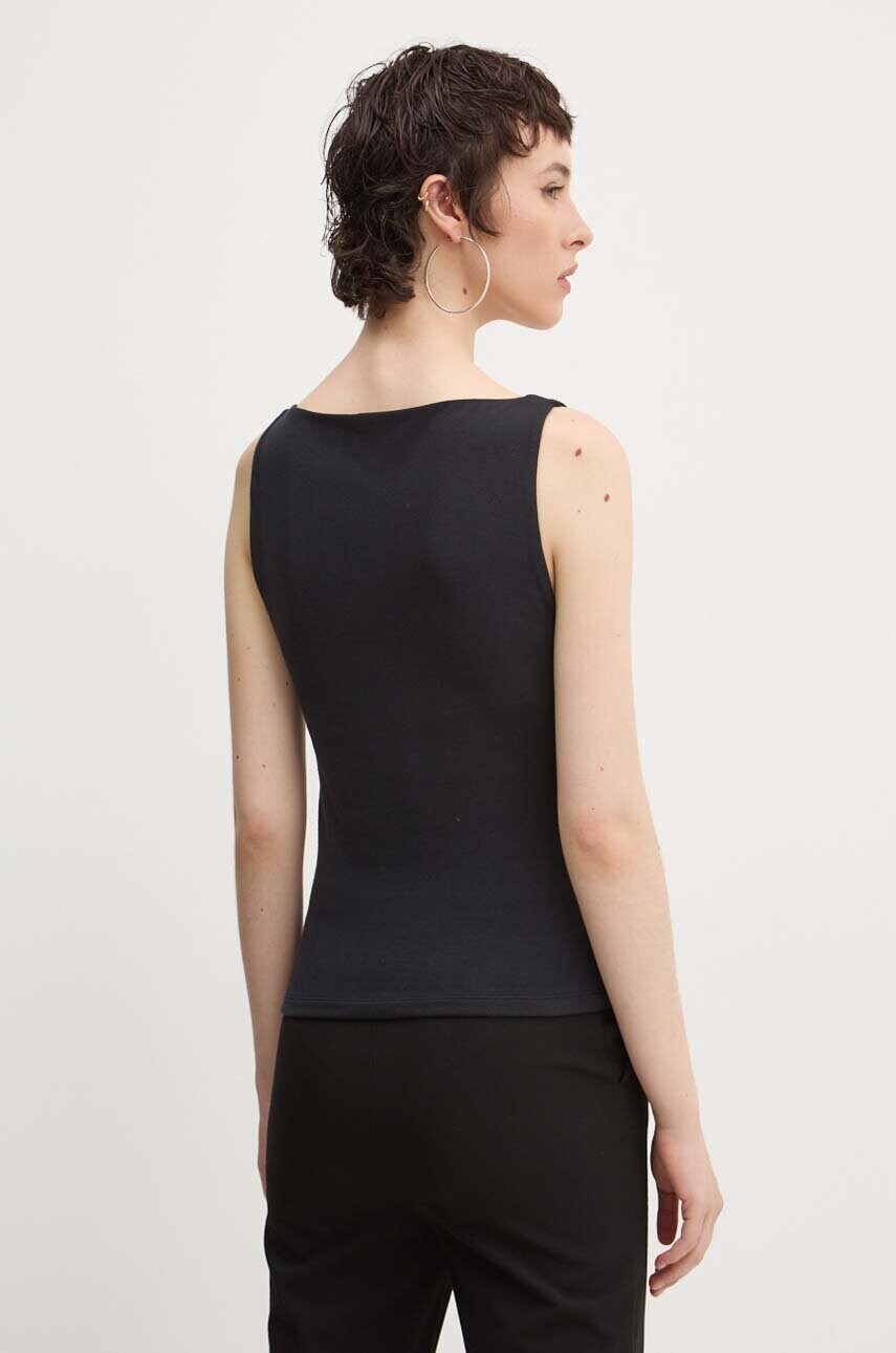 Abercrombie & Fitch top női, fekete, KI139-4559 termék 2. képe