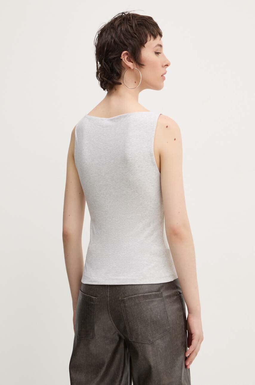 Abercrombie & Fitch top női, szürke, KI139-4683 termék 2. képe