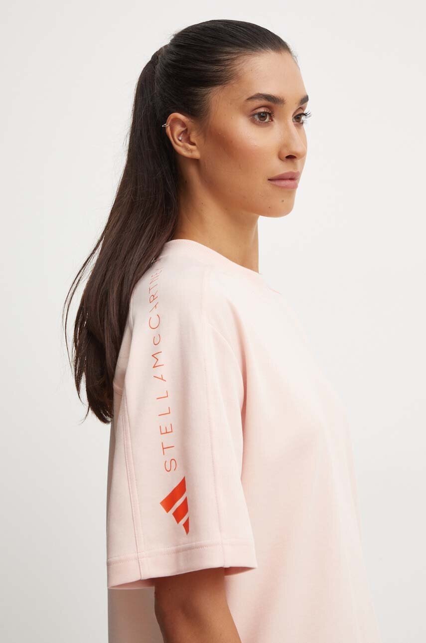 

Тениска adidas by Stella McCartney в розово IW0516, Розов
