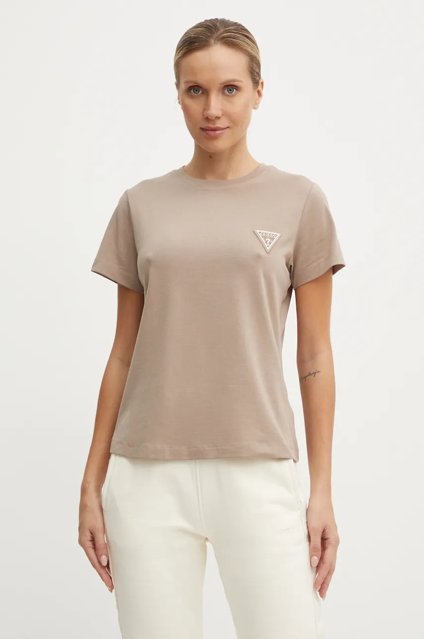 

Тениска Guess ANN в бежово V4BI19 J1314, Бежов
