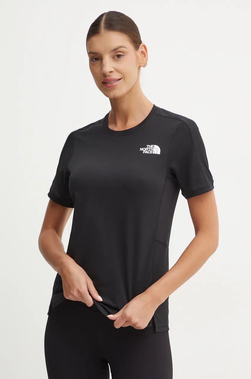 The North Face tricou sport Sunriser culoarea negru, NF0A84LFJK31