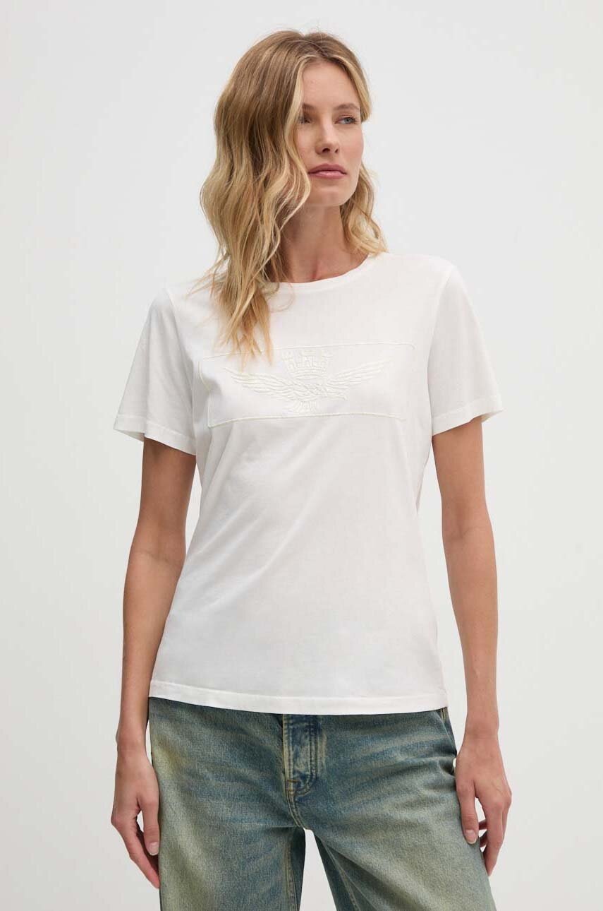 

Тениска Aeronautica Militare в бежово TS2298DJ359, Бежов