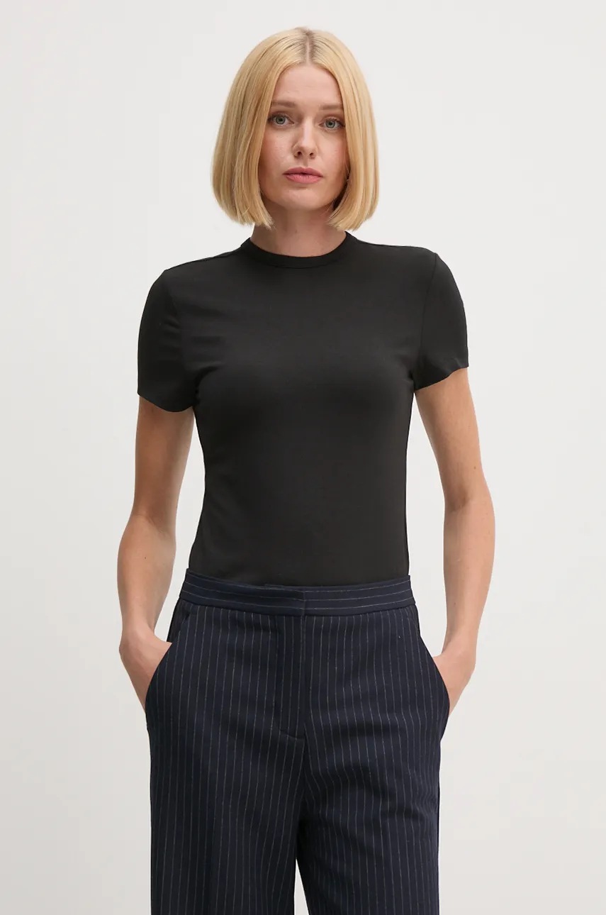 

Тениска Calvin Klein в черно K20K207620, Черен