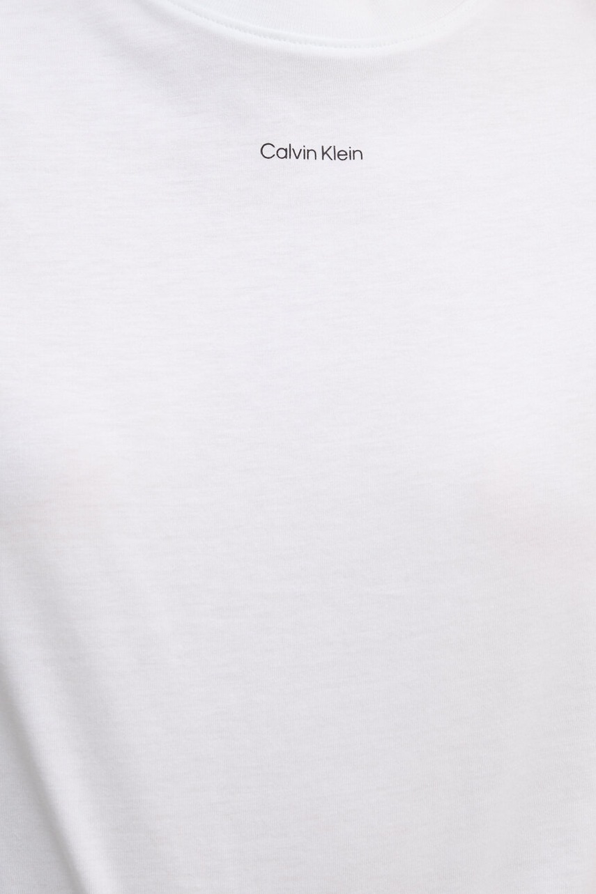 Μπλουζάκι Calvin Klein χρώμα: άσπρο, K20K207519 φωτογραφία