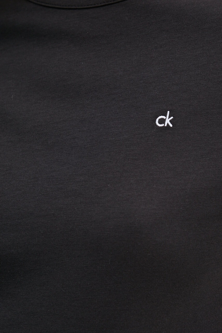 Бавовняна футболка Calvin Klein жіноча колір чорний K20K208061 