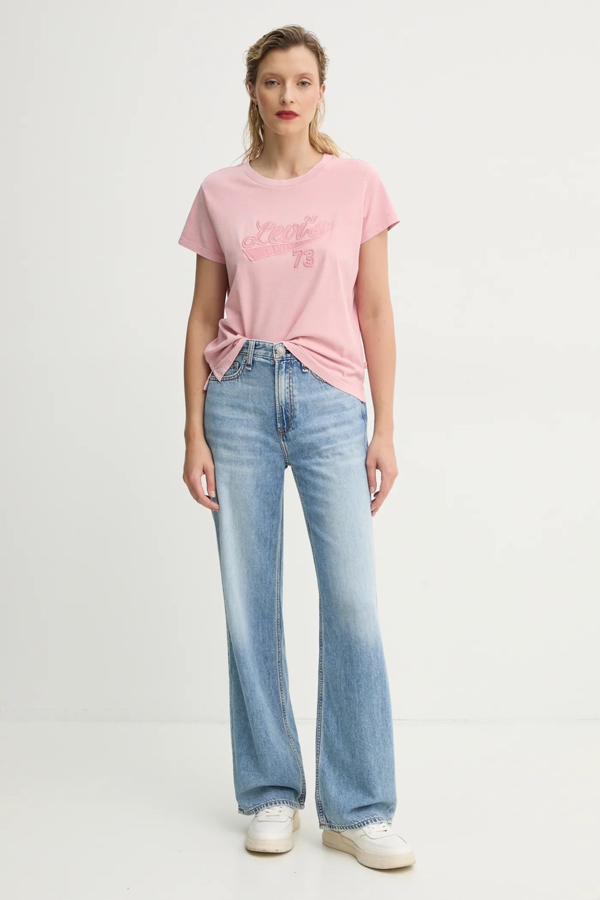 Levi's Βαμβακερό μπλουζάκι