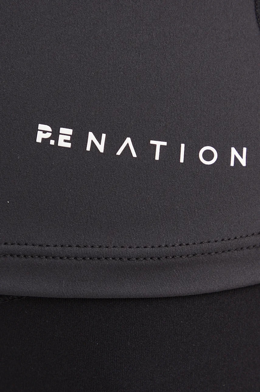 Μπλουζάκι P.E Nation Foundation χρώμα: μαύρο, 243T257 φωτογραφία