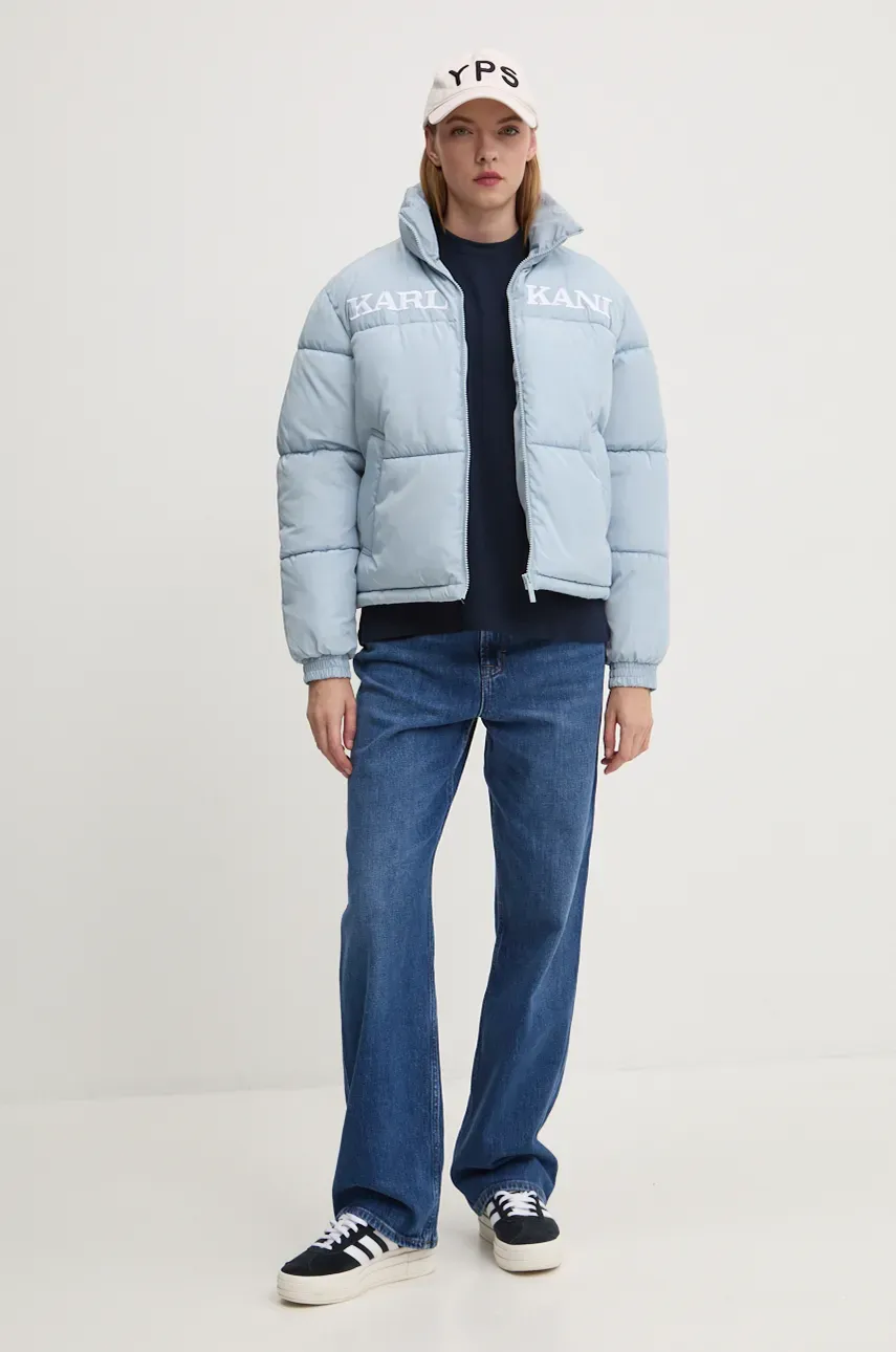 Хлопковая футболка Tommy Jeans женская цвет синий DW0DW18786 Хлопковая футболка Tommy Jeans женская цвет синий DW0DW18786