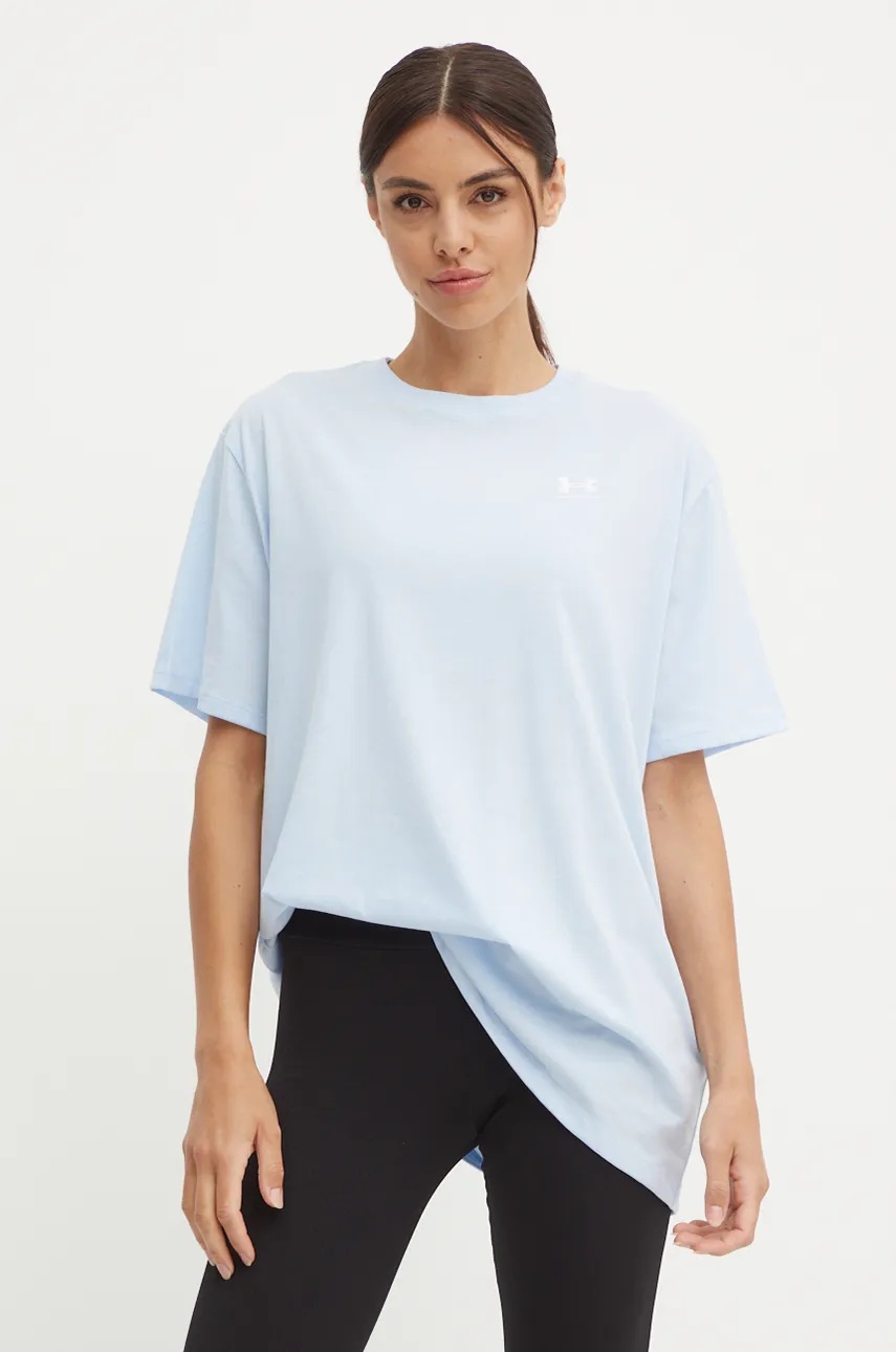 

Тениска Under Armour BFOS LOGO в синьо 1386844, Син