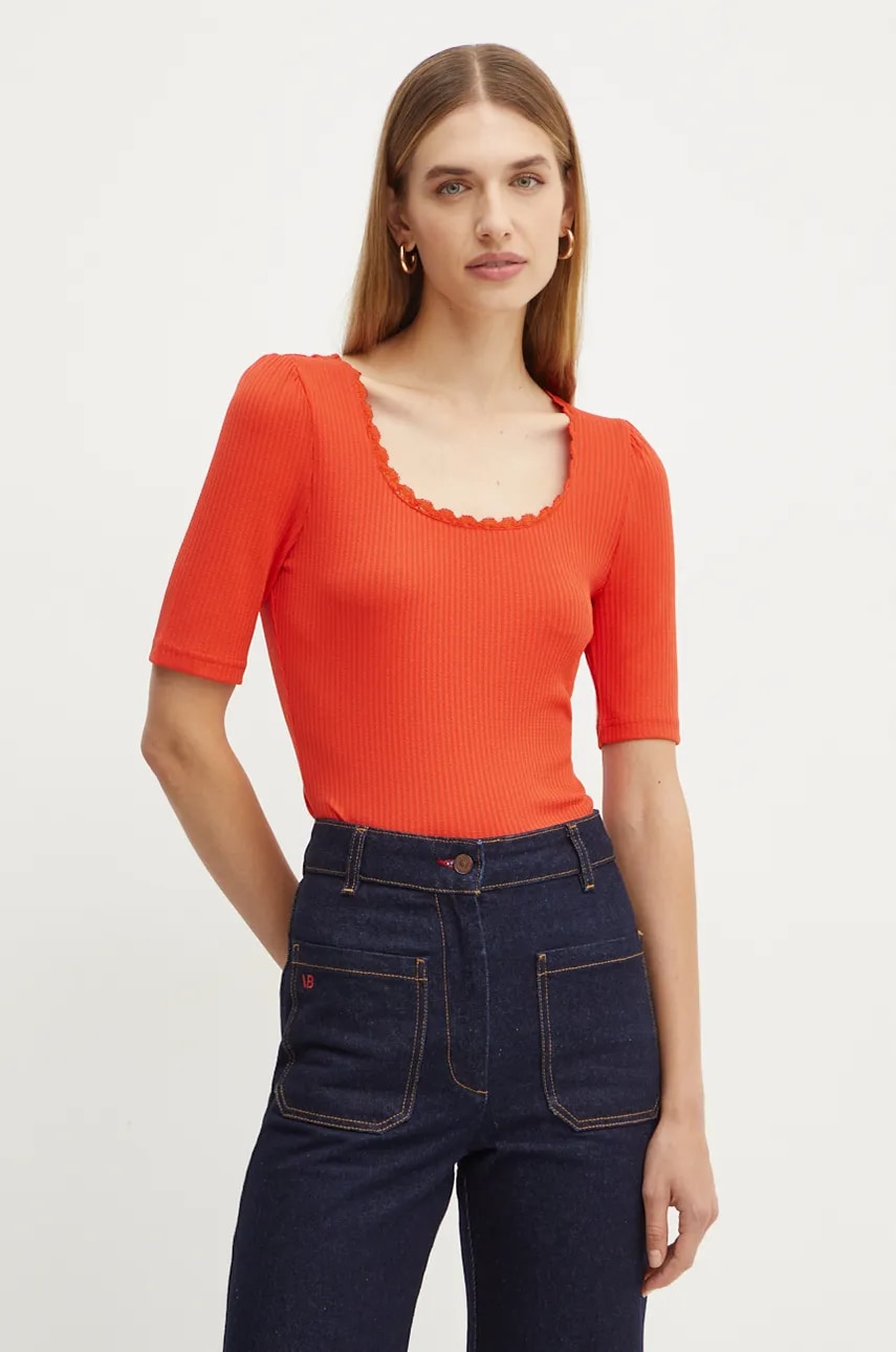 Morgan tricou DABRI femei, culoarea rosu, DABRI