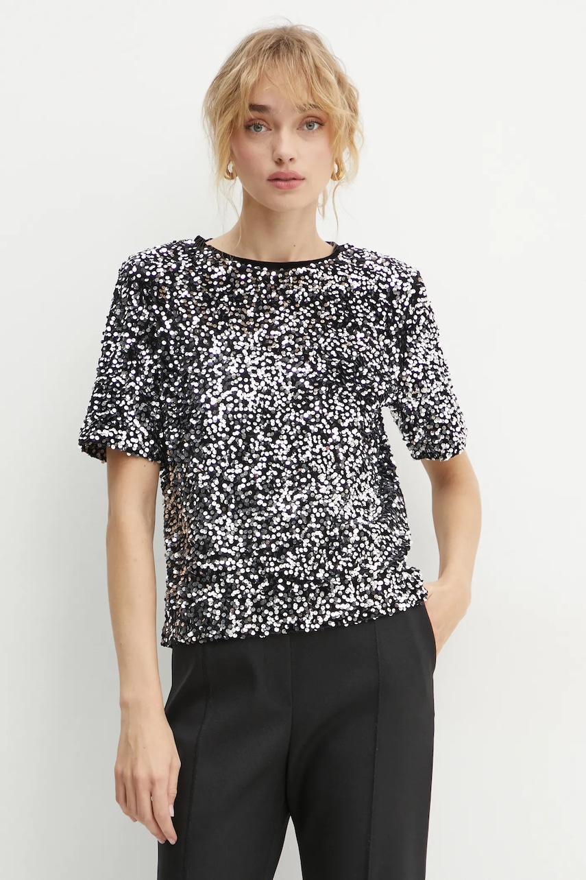 Morgan tricou DYNE femei, culoarea negru, DYNE