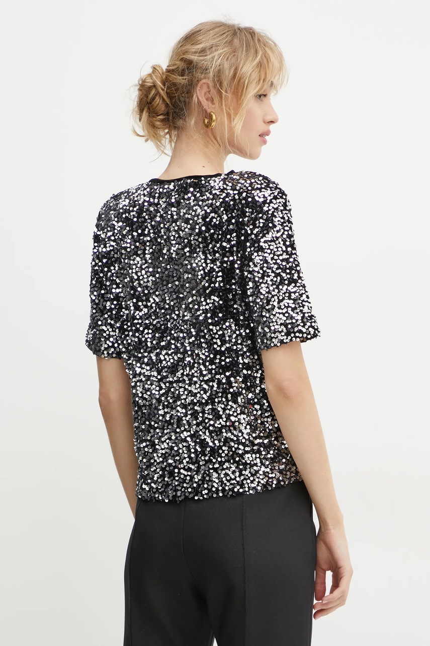 Μπλουζάκι Morgan DYNE χρώμα: μαύρο, DYNE φωτογραφία