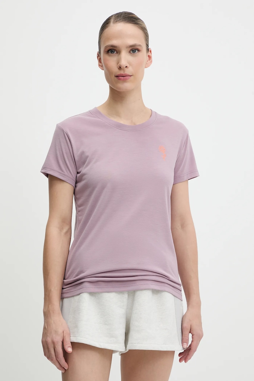 Helly Hansen tricou SKOG femei, culoarea albastru marin, 63083