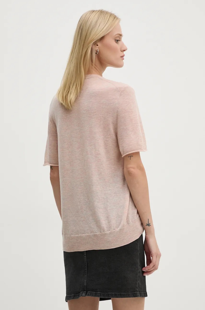 Πουλόβερ κασμίρ ZADIG&VOLTAIRE χρώμα: ροζ, KWSW01674 φωτογραφία