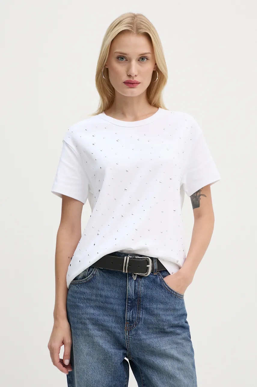 

Тениска ZADIG&VOLTAIRE в бяло JWTS01656, Бял