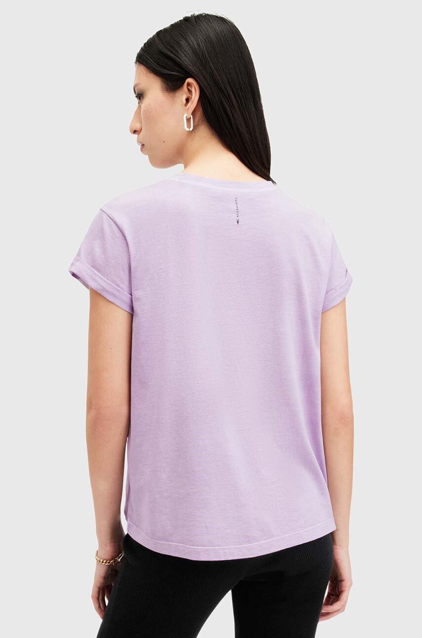 Bavlněné tričko AllSaints ANNA (obrázek 4)