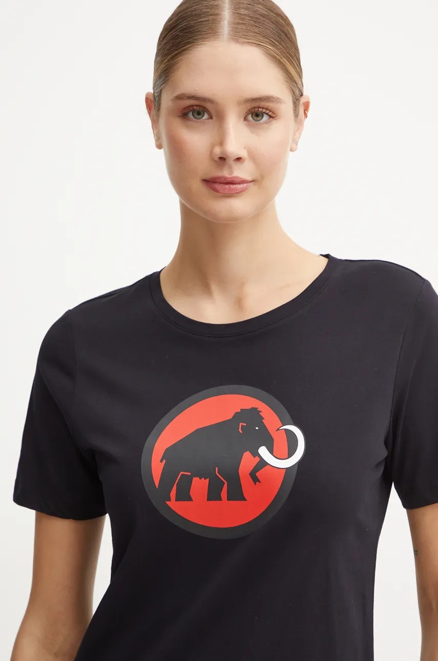 Μπλουζάκι Mammut Core χρώμα: μαύρο, 1017.04072 φωτογραφία