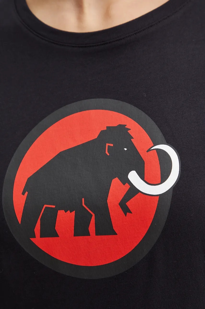 Μπλουζάκι Mammut Core χρώμα: μαύρο, 1017.04072 φωτογραφία