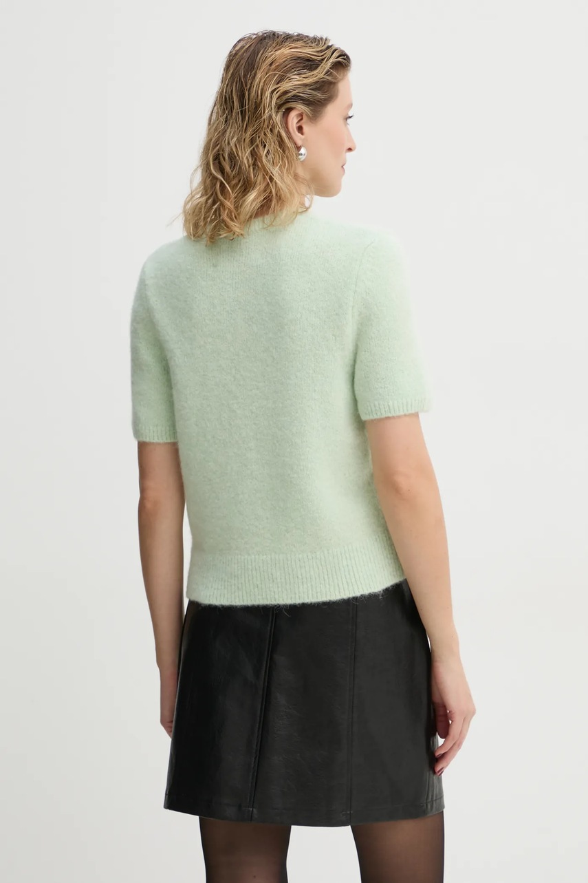 Μάλλινο πουλόβερ AERON γυναικείο, χρώμα: πράσινο, TO552531 φωτογραφία