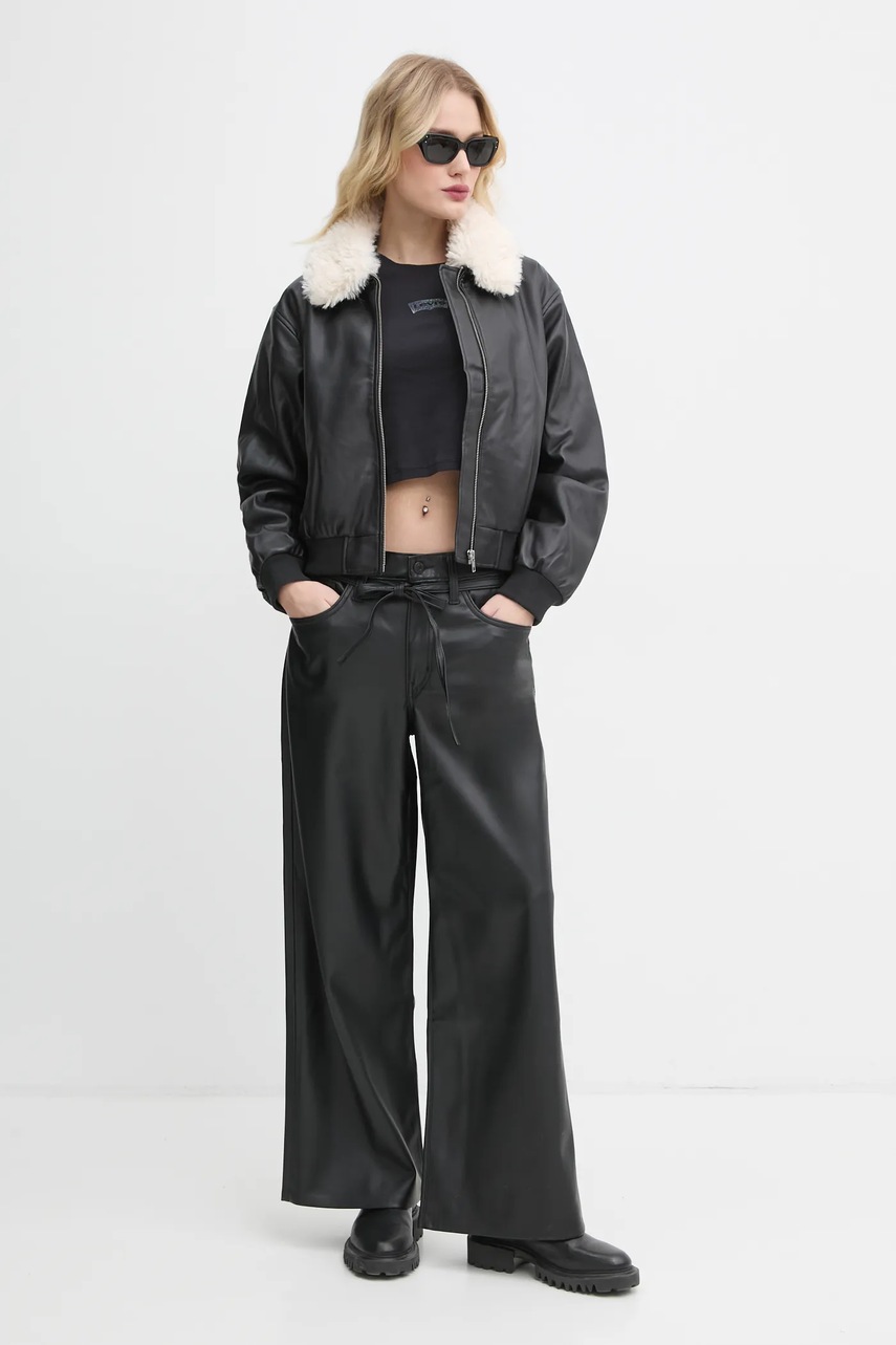 Levi's Βαμβακερή μπλούζα με μακριά μανίκια