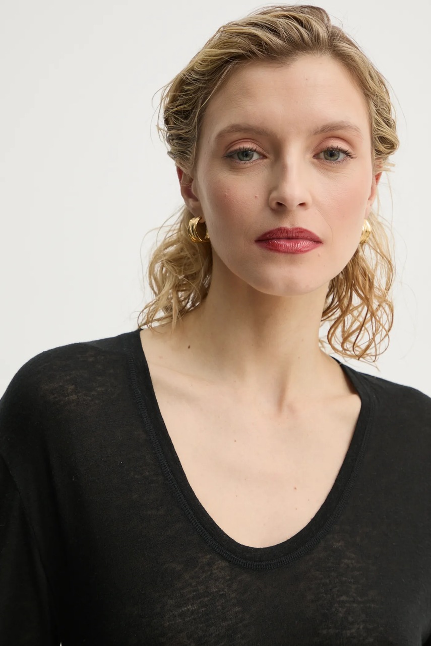 Μακρυμάνικο με πρόσμιξη λινού By Malene Birger AMALOU φωτογραφία