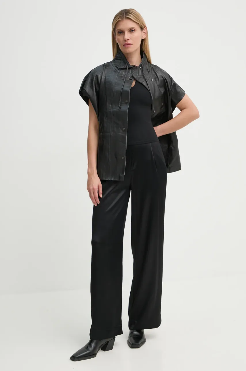 Футболка By Malene Birger VENAZIA женская цвет чёрный Q72465001 Футболка By Malene Birger VENAZIA женская цвет чёрный Q72465001