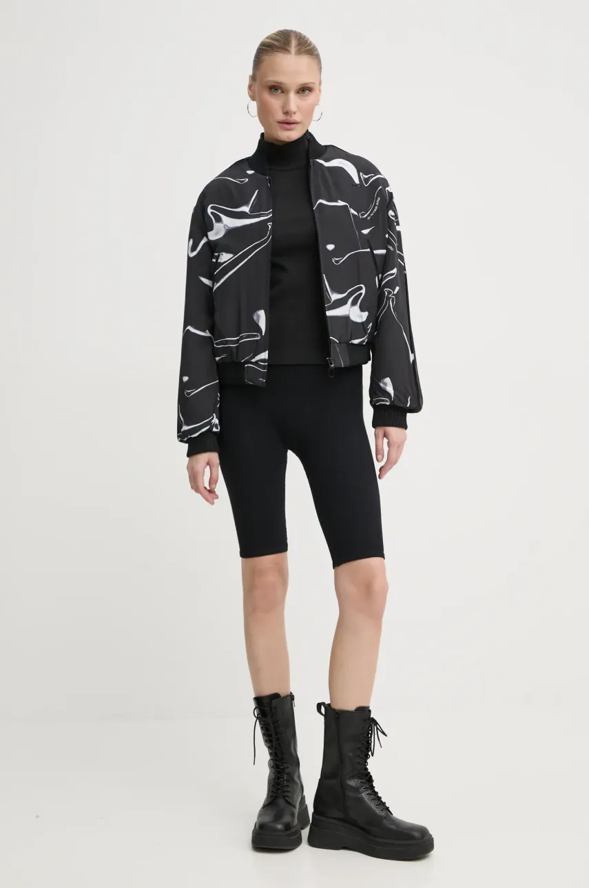Лонгслив G-Star Raw женский цвет чёрный с гольфом D25056-D702 Лонгслив G-Star Raw женский цвет чёрный с гольфом D25056-D702