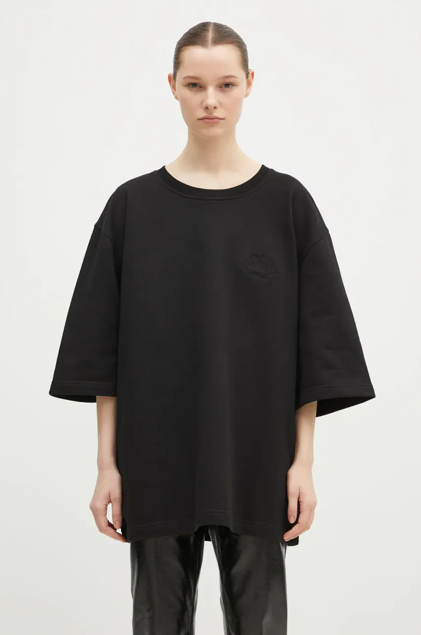 Fiorucci tricou din bumbac Angel femei, culoarea negru, U01FPSCR109CJ05BK01