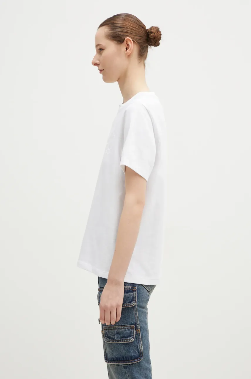 Хлопковая футболка Fiorucci Im Your Fiorucci женская цвет белый W01FPTSH101CJ01WH06 Хлопковая футболка Fiorucci Im Your Fiorucci женская цвет белый W01FPTSH101CJ01WH06