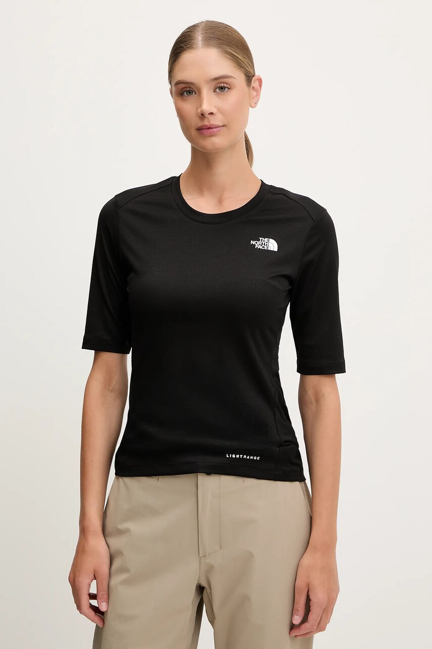 The North Face tricou sport Shadow culoarea negru, NF0A87TWJK31