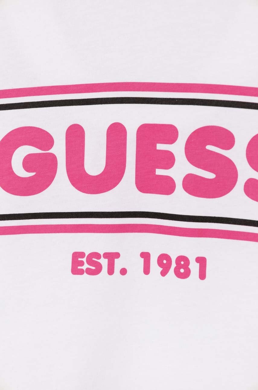 Бавовняна футболка Guess колір білий J4YI10 K8HM4