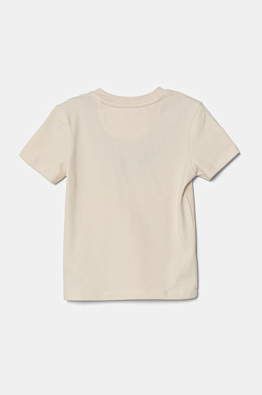 Футболка для младенцев Calvin Klein Jeans цвет бежевый IN0IN00222 Футболка для младенцев Calvin Klein Jeans цвет бежевый IN0IN00222