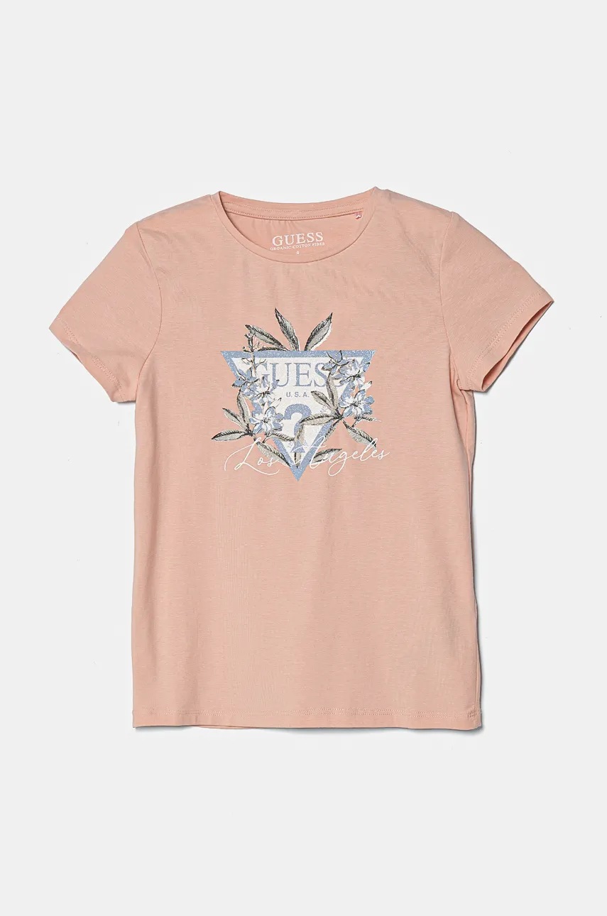 

Детска тениска Guess в розово J4BI25 J1314, Розов