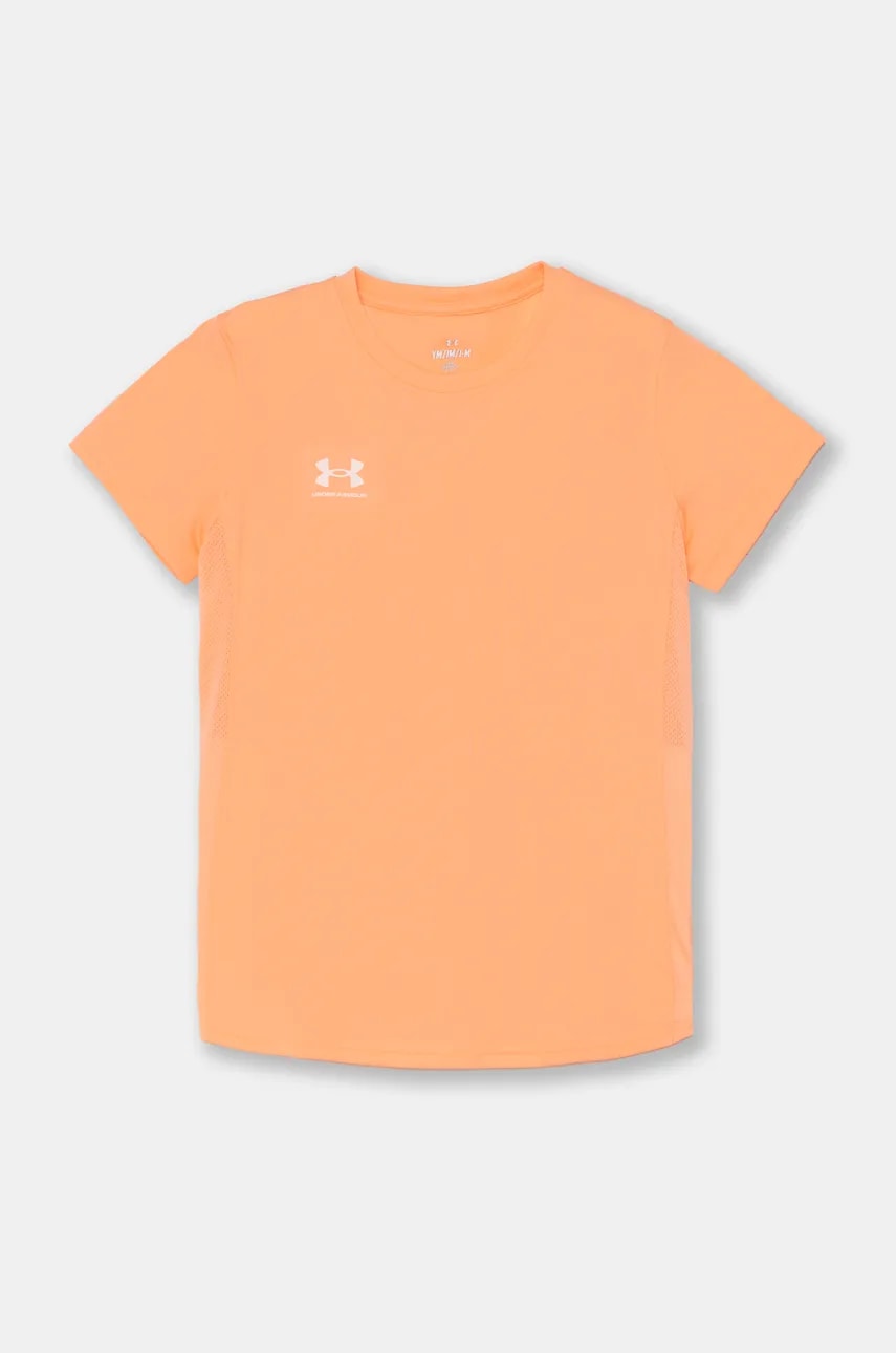 Under Armour tricou copii G s Ch. Train SS culoarea portocaliu, 1379456