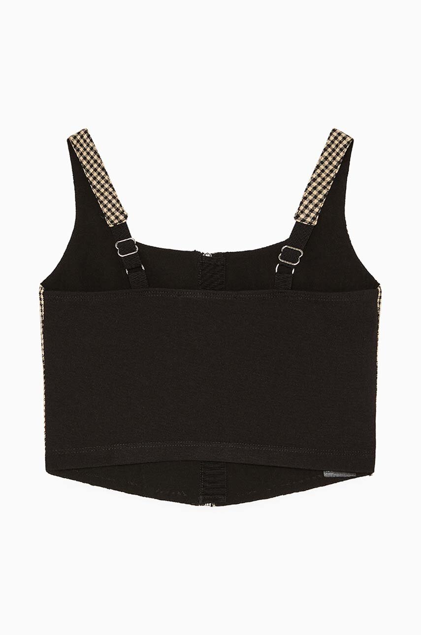 Детский топ Patrizia Pepe A458 цвет бежевый 7C0250 Детский топ Patrizia Pepe A458 цвет бежевый 7C0250