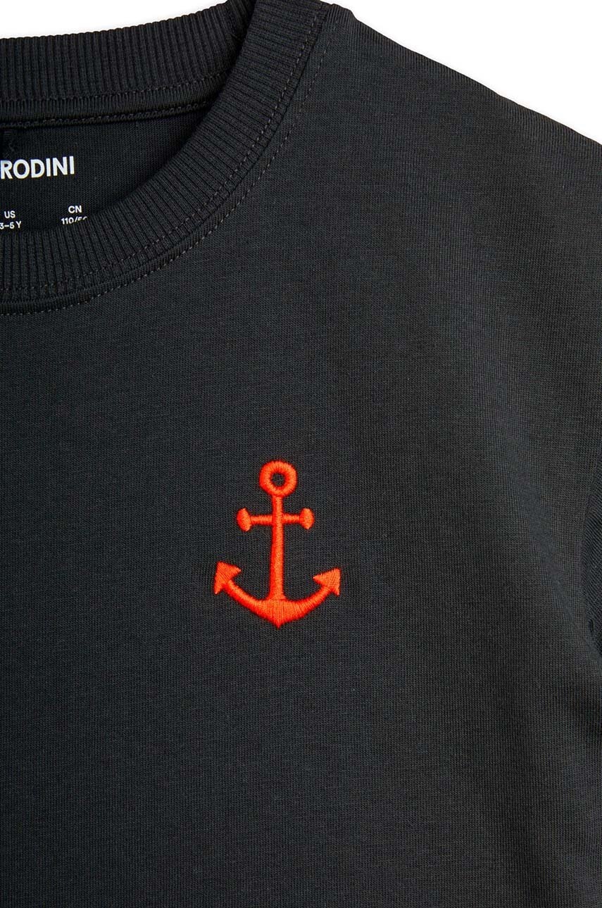 Mini Rodini Detské bavlnené tričko Mini Rodini Anchor (obrázok 4)