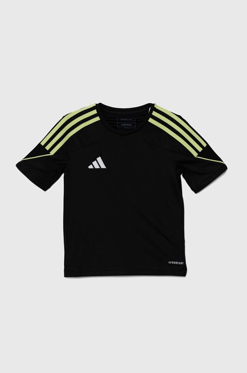 adidas Performance tricou copii TIRO 23SY culoarea negru, modelator, IN8167