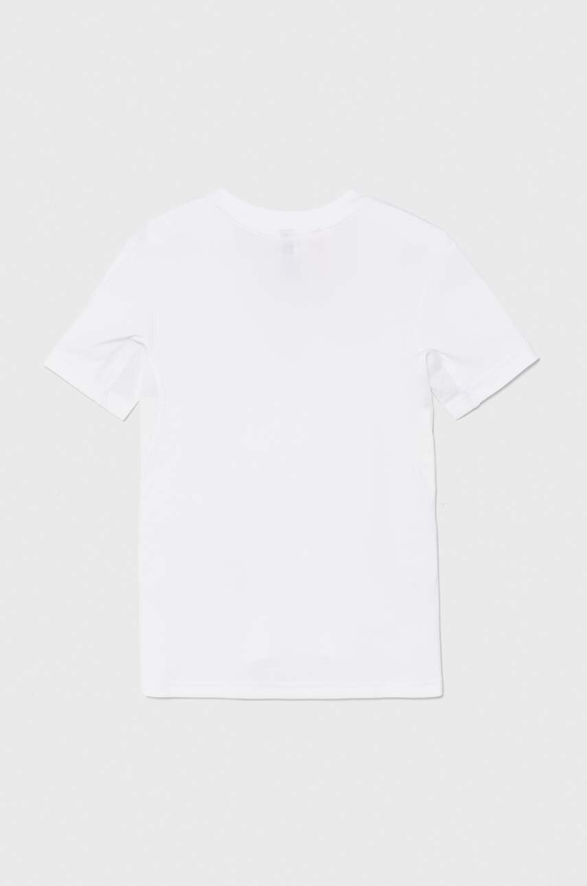Детская футболка adidas J TEAM TEE цвет белый однотонная IT5056