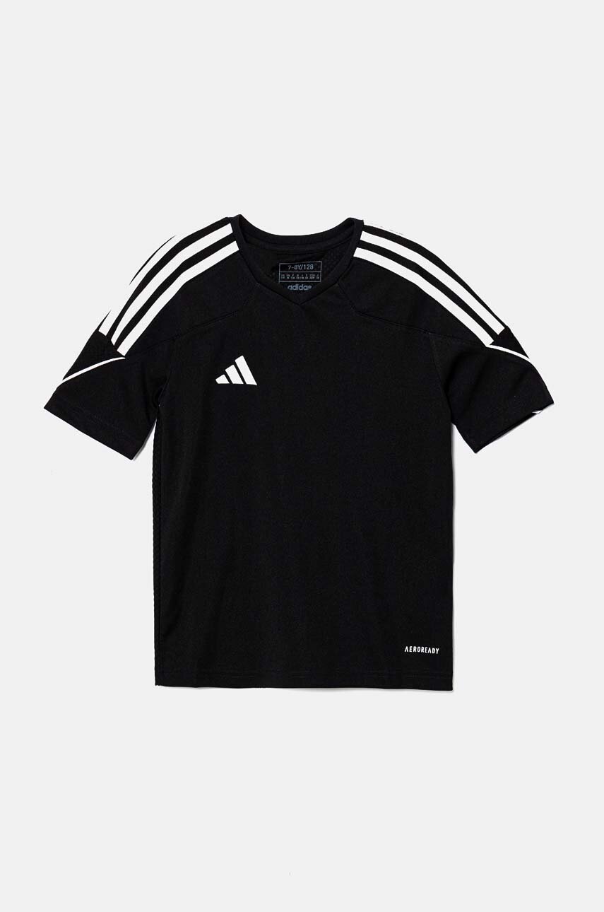 adidas Performance tricou copii TIRO 23SY culoarea negru, cu imprimeu, HR4617