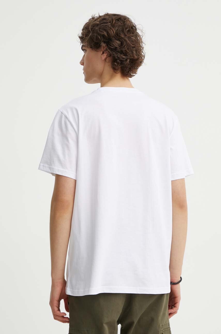 Βαμβακερό μπλουζάκι Les Deux ανδρικό, χρώμα: άσπρο, LDM101180 φωτογραφία