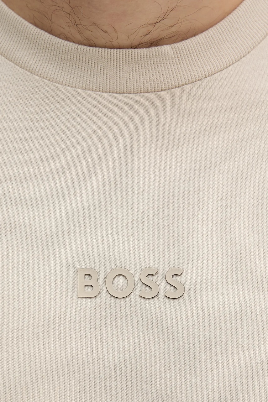 BOSS Green tričko pánské bavlněné Tee 10 (obrázek 4)