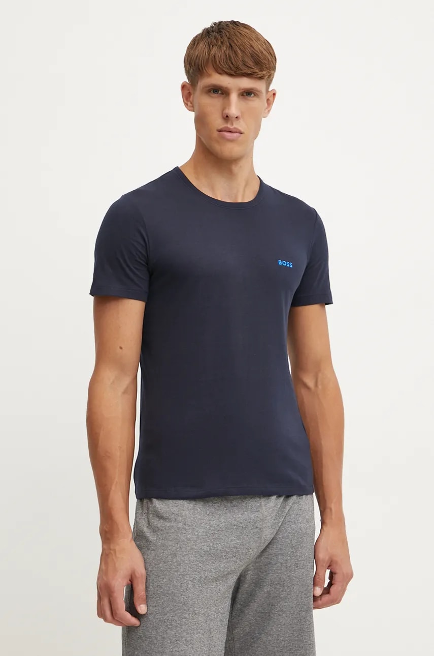 BOSS tricou din bumbac 3-pack barbati, neted, 50517856