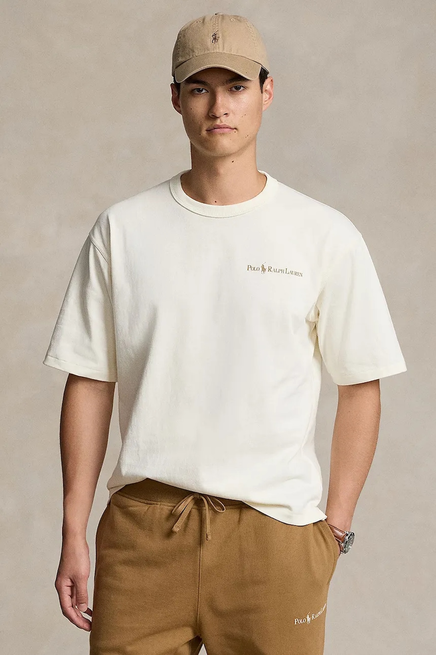 Βαμβακερό μπλουζάκι Polo Ralph Lauren