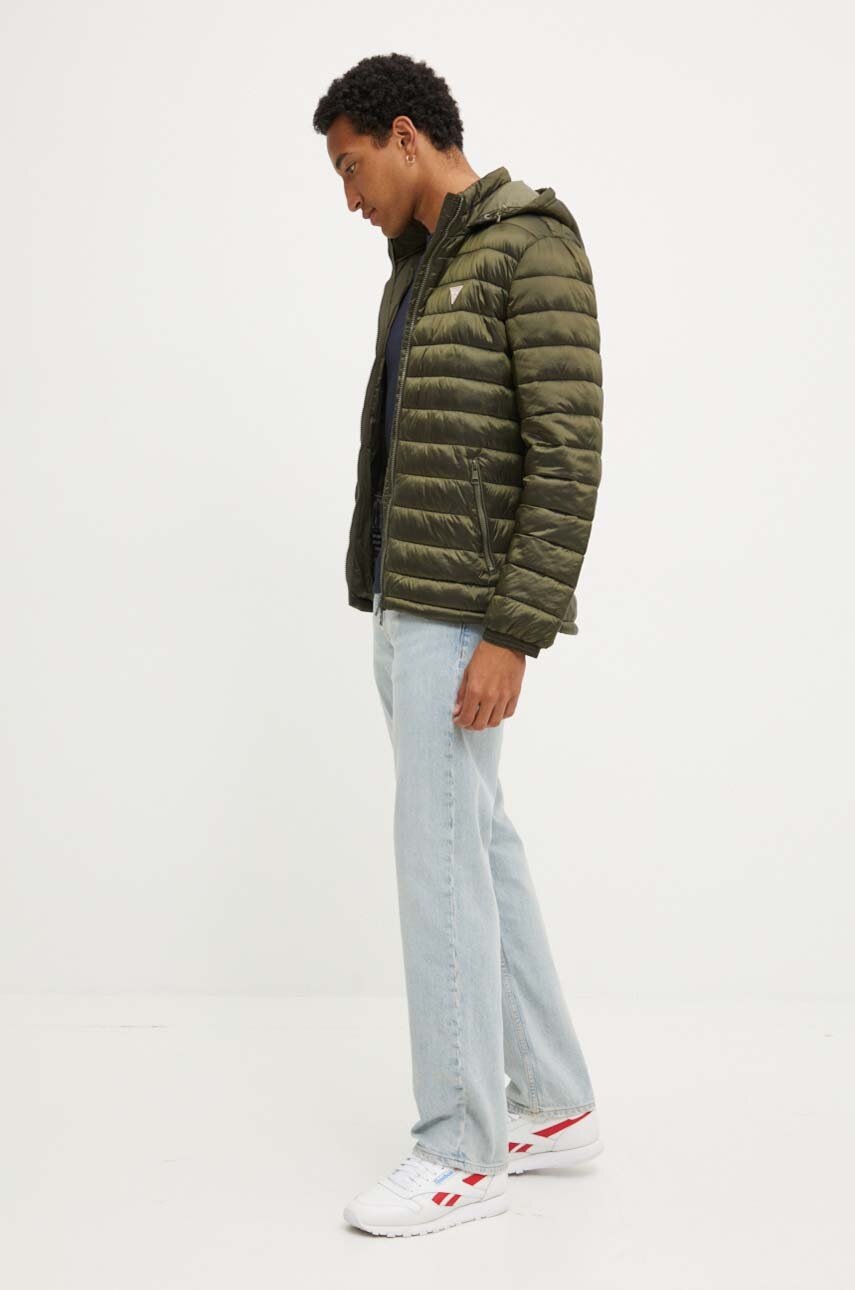 Βαμβακερό μπλουζάκι Guess Jeans ανδρικό, χρώμα: ναυτικό μπλε, M4YI55 K8HM0 φωτογραφία
