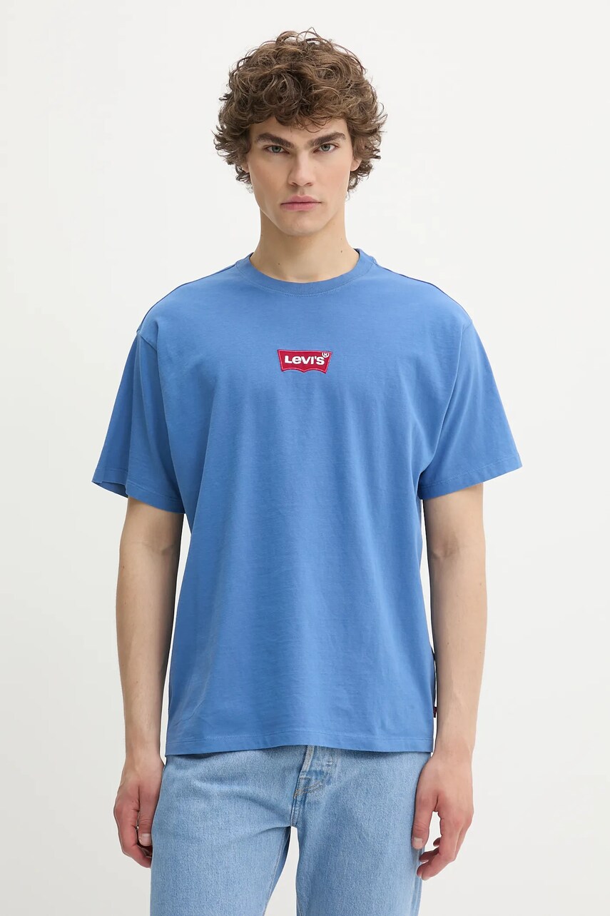 Levi\'s tricou din bumbac barbati, cu imprimeu, 87373