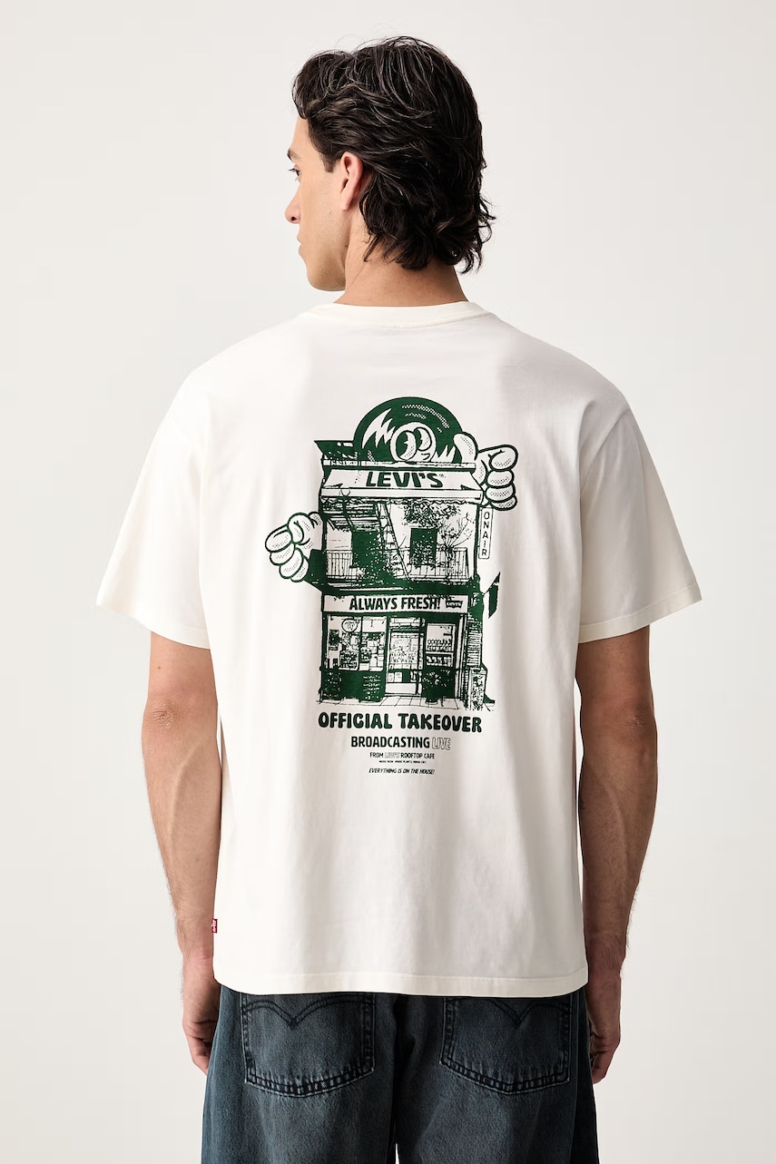 Levi's T-shirt męski bawełniany VINTAGE FIT GRAPHIC