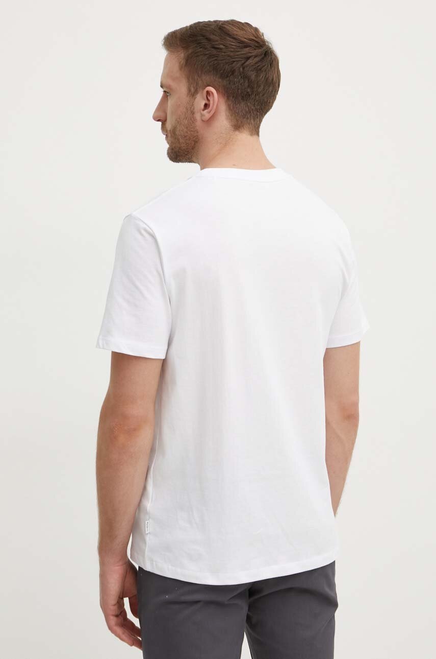 Pepe Jeans pamut póló ABEL fehér, férfi, nyomott mintás, PM509428 termék 2. képe