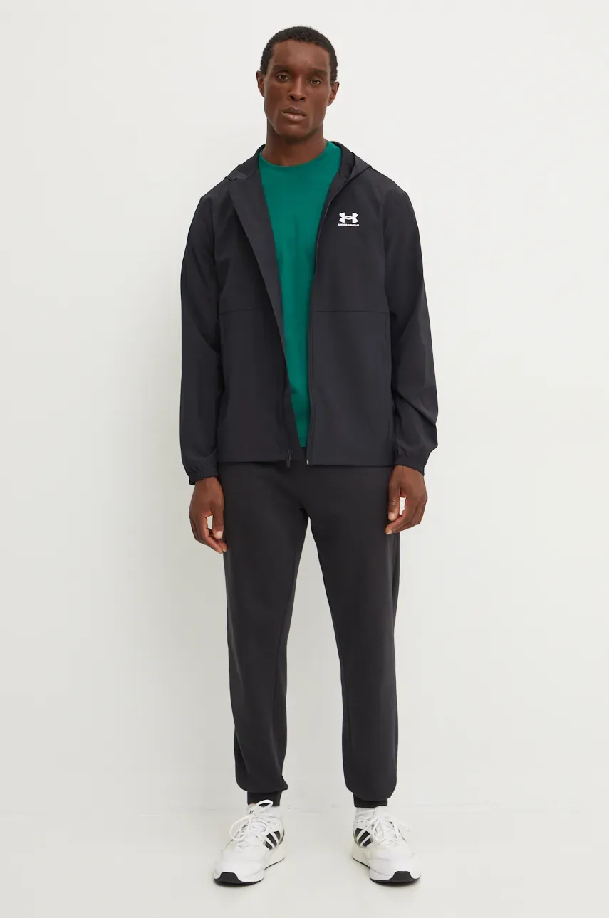 Хлопковая футболка EA7 Emporio Armani мужская цвет зелёный узорная PJOLZ.6DPT19 Хлопковая футболка EA7 Emporio Armani мужская цвет зелёный узорная PJOLZ.6DPT19