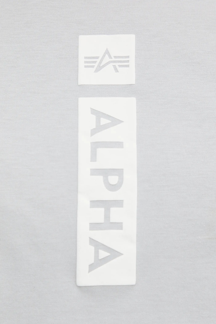 Βαμβακερό μπλουζάκι Alpha Industries φωτογραφία