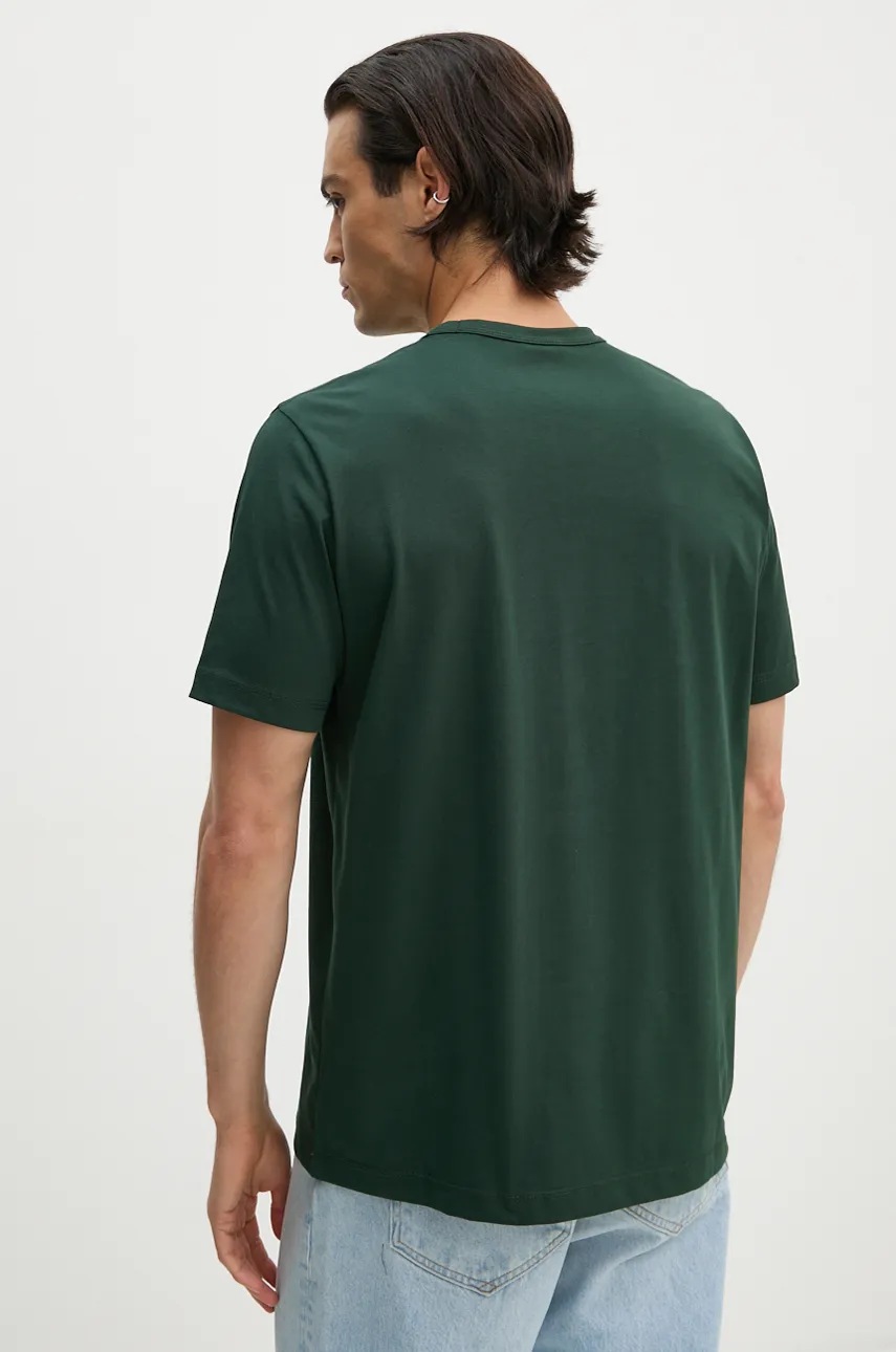 PS Paul Smith t-shirt zöld, férfi, nyomott mintás, M2R.090Z.NP4822 termék 2. képe